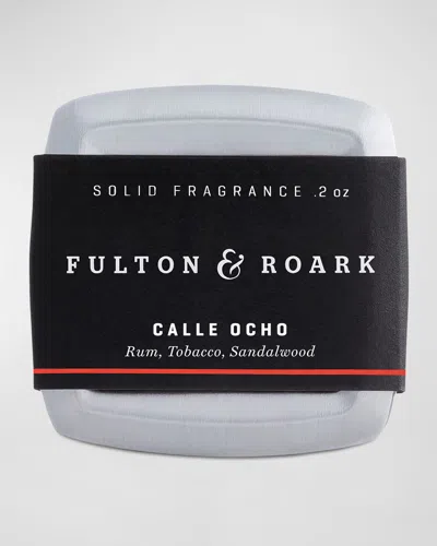 Fulton & Roark Calle Ocho Solid Fragrance, 0.2 Oz. In White