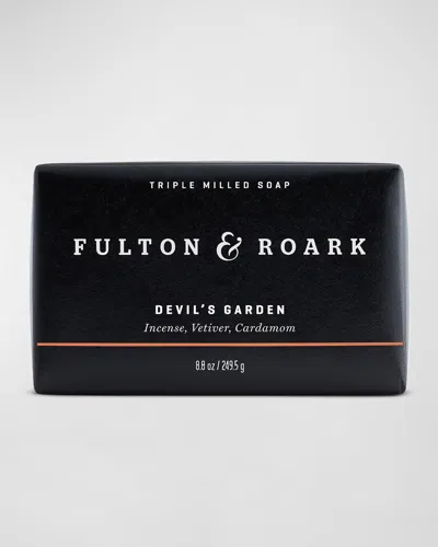 Fulton & Roark Devil's Garden Bar Soap, 8.8 Oz. In Black