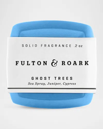 Fulton & Roark Ghost Trees Solid Fragrance, 0.2 Oz. In Transparent