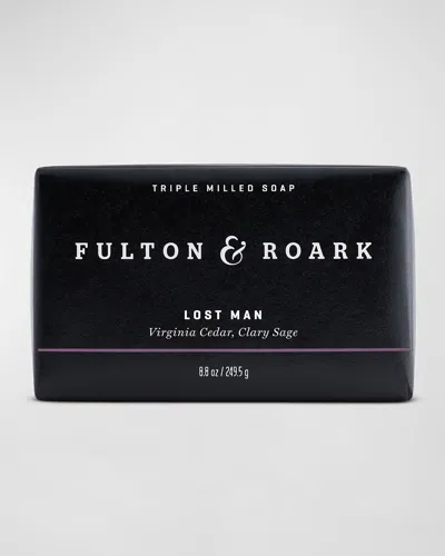Fulton & Roark Lost Man Bar Soap, 8.8 Oz. In Black