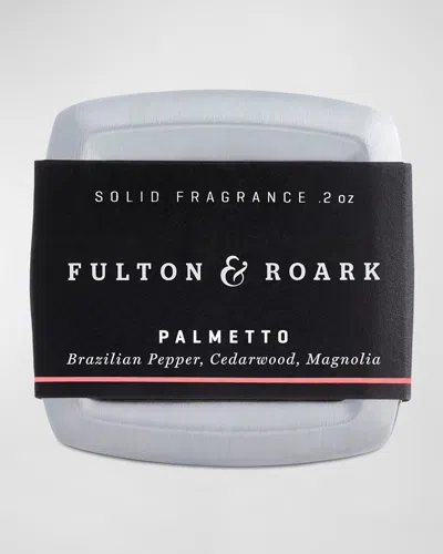 Fulton & Roark Palmetto Solid Fragrance, 0.2 Oz. In White