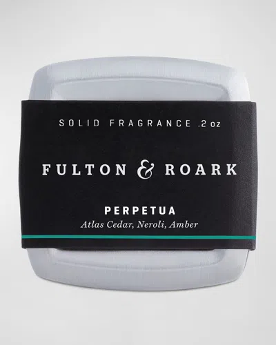 Fulton & Roark Perpetua Solid Fragrance, 0.2 Oz. In White
