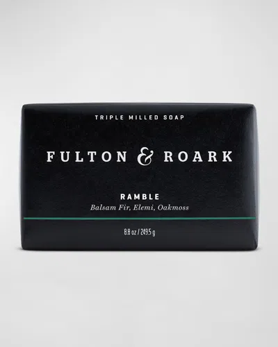 Fulton & Roark Ramble Bar Soap, 8.8 Oz. In Black