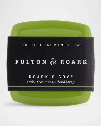 Fulton & Roark Roark & Apos;s Cove Solid Fragrance, 0.2 Oz. In Transparent