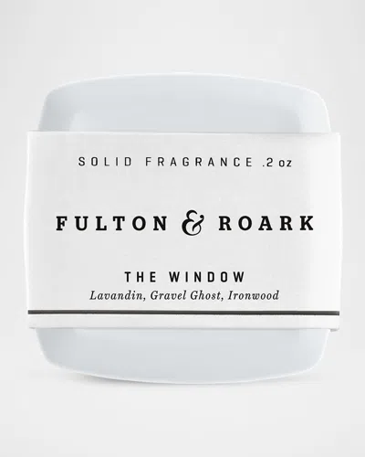 Fulton & Roark The Window Solid Fragrance, 0.2 Oz. In Transparent