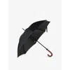 Fulton Womens Black Huntsman Walking Umbrella In Black