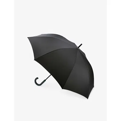 Fulton Womens Black Typhoon Woven Umbrella