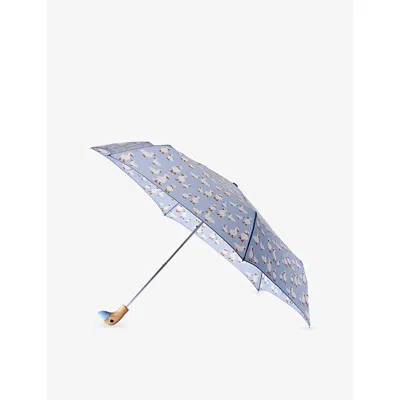 Fulton Womens Curio Duck-print Umbrella In Multi