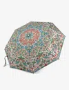 Fulton Womens Strawberry Thief Cream  X Morris & Co Floral-print Umbrella In Strawberry Thief Cream