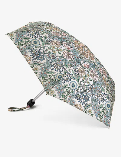 Fulton Womens Wilhelmina  X Morris & Co Floral-print Umbrella
