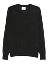 Fumagalli Black Merino Wool Crewneck Sweater In Black