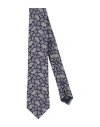Fumagalli Man Ties & Bow Ties Navy Size - Cotton In Blue