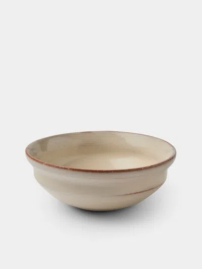 Fuminari Araga Kohiki Ceramic Shallow Bowls - 3.5in/9.5cm (set Of 4) In Pink