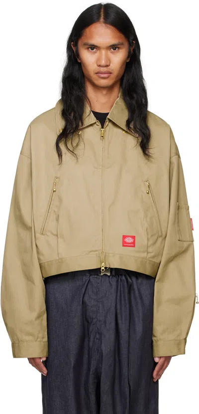 Fumito Ganryu Beige Dickies Edition Distortion Jacket