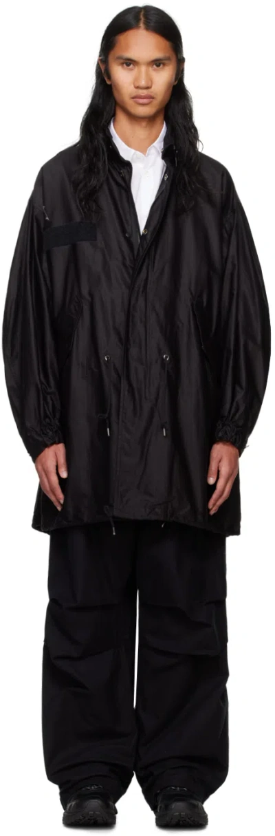 Fumito Ganryu Black 2way M-51 X M-65 Coat