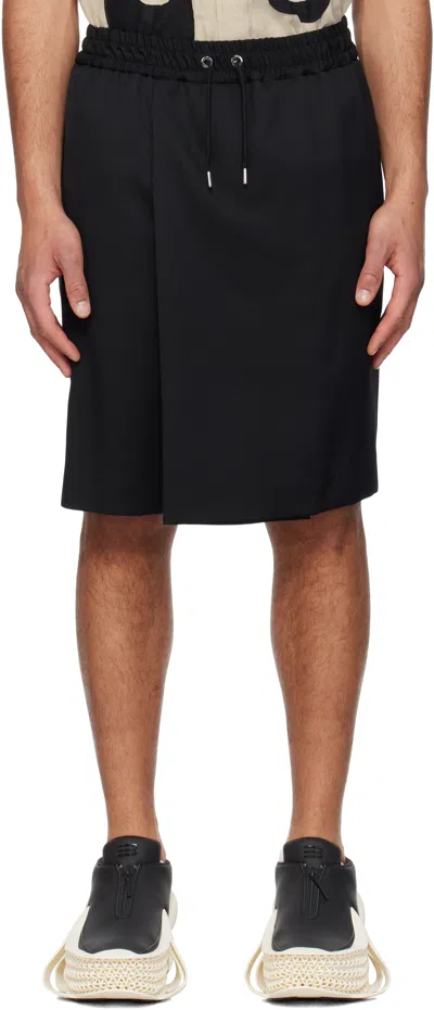 Fumito Ganryu Black Fisherman Shorts