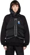 Fumito Ganryu Black Ramidus Edition Utility Vest In Black