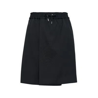 Fumito Ganryu Fisherman Short Trouser In Black