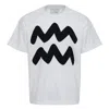 Fumito Ganryu Pattern F-patchwork Tee In White