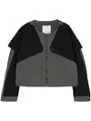 Fumito Ganryu Ventilation Shoulder Jacket In Black