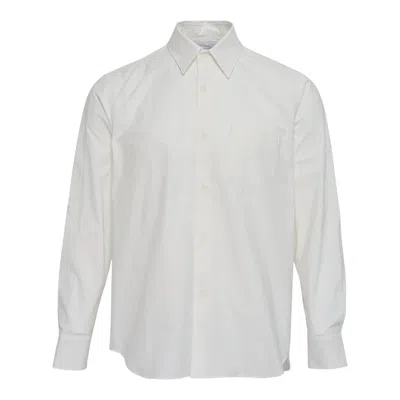 Fumito Ganryu Watteau Gathered Shirt In White