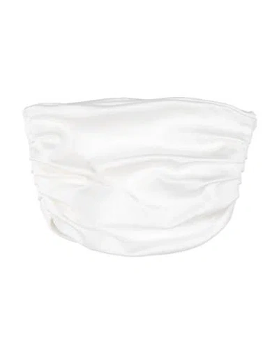 Fun & Fun Babies'  Couture Toddler Girl Top Ivory Size 6 Polyester, Elastane In White