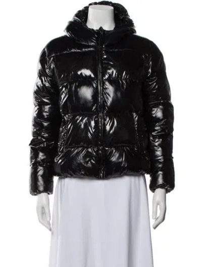 Pre-owned Fun & Fun Down Down Jacket In Black