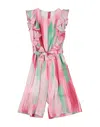 Fun & Fun Toddler Girl Jumpsuit Pink Size 4 Polyester In Pink