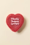 Fun Club Decorative Heart Cake Candle In Red At Urban Outfitters