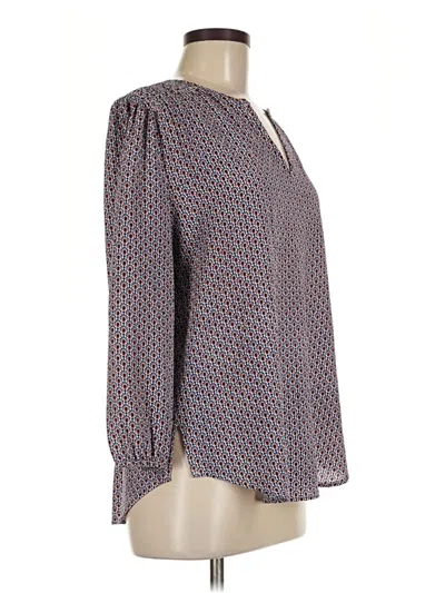 Pre-owned Fun2fun 3/4 Sleeve Blouse In Gray