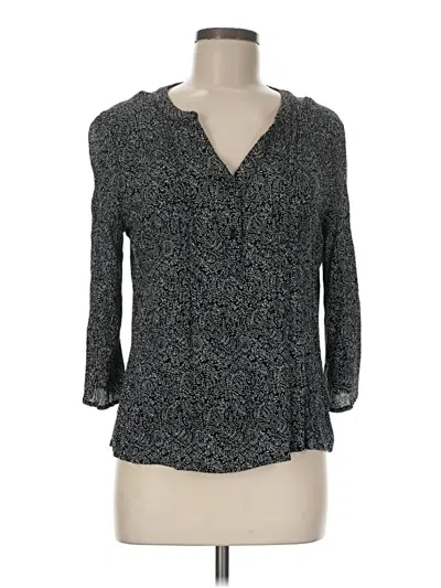 Pre-owned Fun2fun 3/4 Sleeve Blouse In Gray