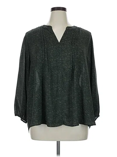 Pre-owned Fun2fun 3/4 Sleeve T-shirt In Green