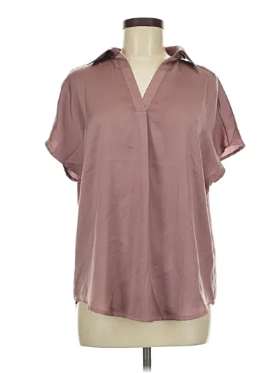 Pre-owned Fun2fun Short Sleeve Polo Shirt In Pink