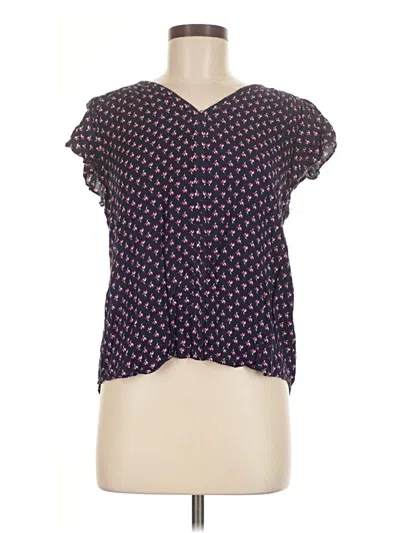 Pre-owned Fun2fun Short Sleeve Polo Shirt In Purple