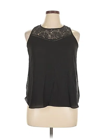 Pre-owned Fun2fun Sleeveless Blouse In Black