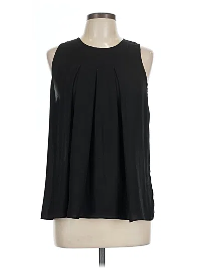 Pre-owned Fun2fun Sleeveless Blouse In Black
