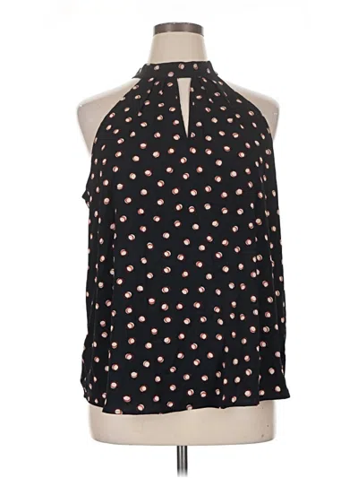 Pre-owned Fun2fun Sleeveless Blouse In Black