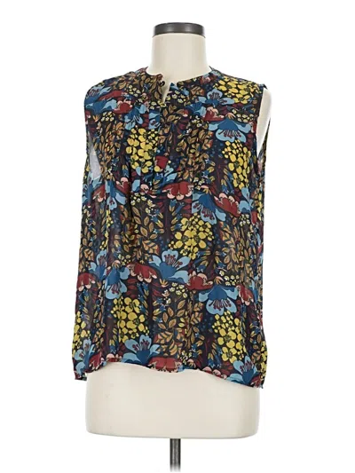 Pre-owned Fun2fun Sleeveless Blouse In Blue