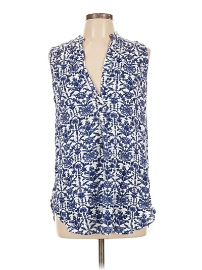 Pre-owned Fun2fun Sleeveless Blouse In Blue