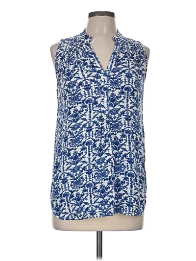 Pre-owned Fun2fun Sleeveless Blouse In Blue