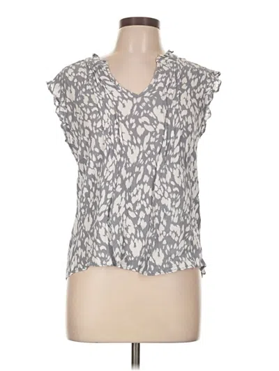 Pre-owned Fun2fun Sleeveless Blouse In Gray
