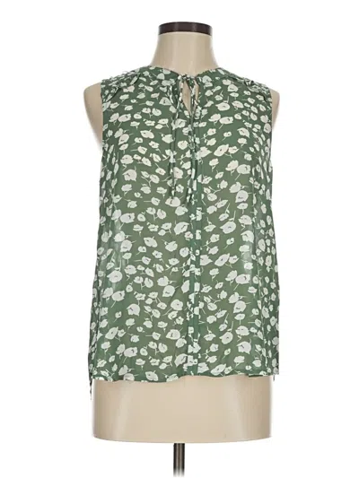 Fun2fun Sleeveless Blouse In Green