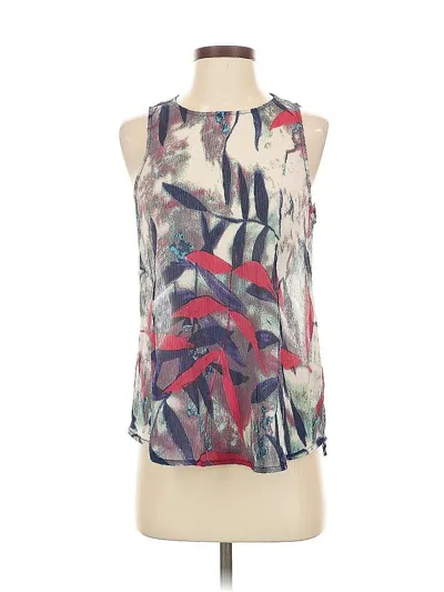 Pre-owned Fun2fun Sleeveless Blouse In Red