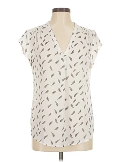 Pre-owned Fun2fun Sleeveless Blouse In White