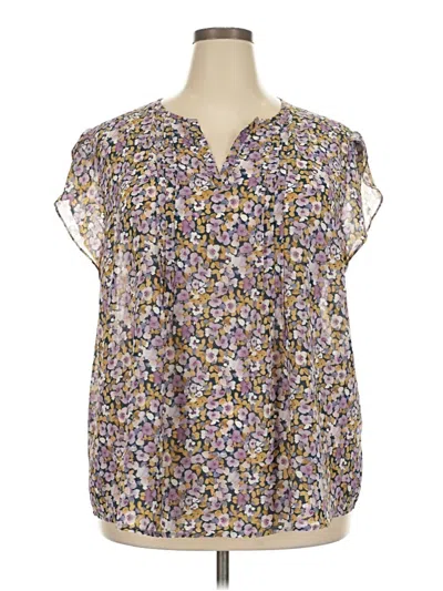 Pre-owned Fun2fun Sleeveless T-shirt In Purple