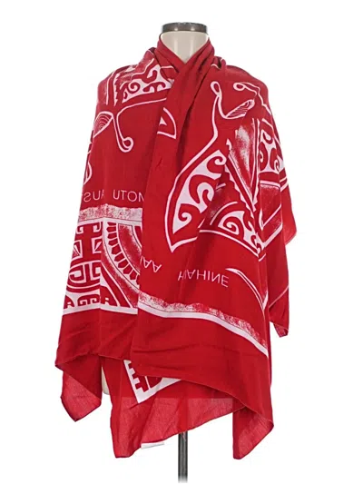 Pre-owned Fun2fun Swimsuit Cover Up In Red