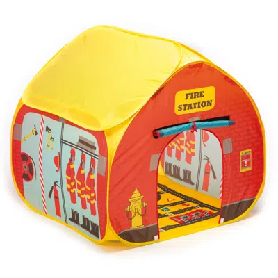 Fun2give Pop It Up Firestation Tent With Streetmap Playmat In Multi