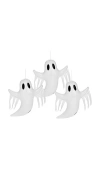 Funboy Hanging Ghosts 3 Pack In Brown