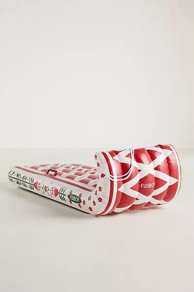 Funboy Inflatable Cardigan Toboggan Sled In Multicolor