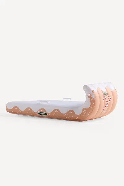 Funboy Inflatable Cardigan Toboggan Sled In White